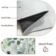 thumbnail image 6 of 5'x7' Area Rugs, Sage Green Eucalyptus Leaf Indoor Outdoor Area Rug for Living Room Bedroom, Spring Leaves Botanical Washable Bathroom Rugs Kitchen Floor Carpet Mats Home Decor Aesthetic, 6 of 8