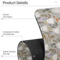 thumbnail image 4 of Yayeee Faucet Mat for Kitchen Sink 30" Diatomite Long Splash Guard Pad, Gray Floral Ghost, 4 of 7