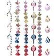 thumbnail image 6 of Christmas Ornaments Candy Lollipop Set  -18PCS Candy Cane Candy Balls Pendant Hanging Ornaments for Xmas Tree Party Home Decorations, 6 of 6