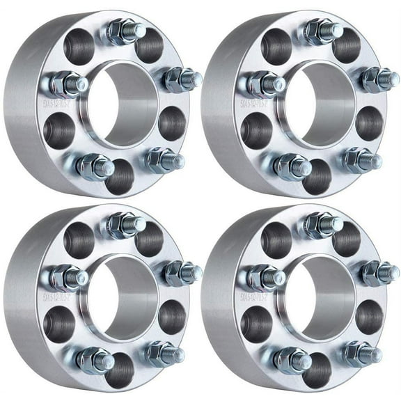 ECCPP 5 lug 50mm Hubcentric Wheel Spacers 2" 5x4.5 to 5x4.5 5x114.3mm to 5x114.3mm 70.5mm 1/2"x20 for F-ord Mustang for F-ord Edge Mach 1 Crown Victoria Edge Ranger Explorer for Lincoln Town Car