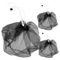 thumbnail image 3 of 3Pcs Fan Protective Net Mesh Fan Cover Anti grip Fan Safety Net for Baby (Black), 3 of 4