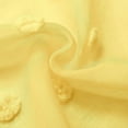 thumbnail image 4 of Bellella Window Curtain Decor Valance Wave Waterfall Straight Drapes Topper Solid Colors Short Curtains Luxury Rod Pocket Yellow W:47"x H:55"/ 120cm*140cm, 4 of 5