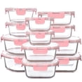 thumbnail image 1 of Contenedores de Vidrio para Alimentos FAWLES Paquete de 12 Herméticos, 1 of 9