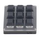 thumbnail image 1 of Teclado Para Juegos, ABS 9 Teclas Configurables Amplia Aplicación Teclado Mecánico Para Juegos Con Una Sola Mano Sueño Automático Multifuncional Para Oficina, 1 of 7