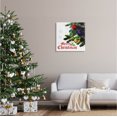 thumbnail image 2 of Stupell Industries Merry Christmas Snowflake Pattern Graphic Art Gallery Wrapped Canvas Print Wall Art, Design by The Saturday Evening Post, 2 of 7