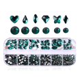 thumbnail image 3 of Nail Art Rhinestones Nail Crystals, Multi Shapes Flatback Nail Diamond Gemstones, 3 of 5