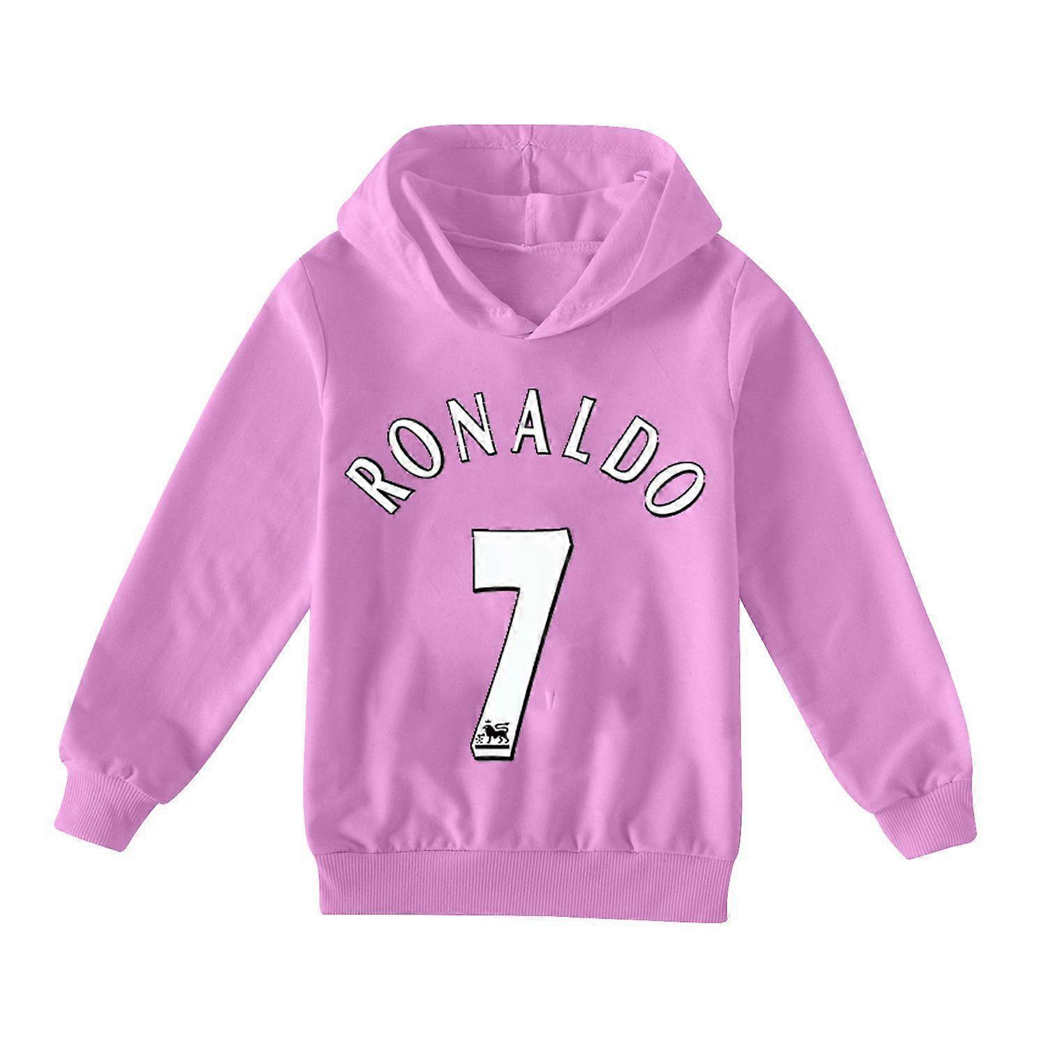 Survêtement Enfant CR7 Maillot Football Sweat à Capuche - Ensemble Garçon Cadeau Football