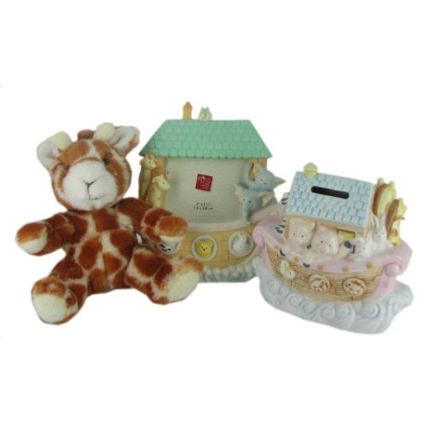 Noah S Ark Gift Set W Giraffe Plush Frame Bank By Russ Berrie Walmart Com Noah S Ark Gift Set W Giraffe Plush Frame Bank By Russ Berrie Walmart Com