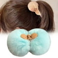 thumbnail image 4 of Fuzzy Hair Clip Fuzzy Hair Clip Neutral Little Clip Thick And Long Hair Adhere To The Soft Faux Hair Clip Cute Fuzzy Hair Clip Woman, Polyester Hair Clip, 4 of 5