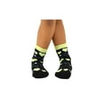 thumbnail image 4 of TeeHee Little Kids Girls Cotton Fashion Crew Socks 6 Pair Pack (9-10 Years, Hearts Stripe), 4 of 8