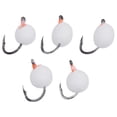 thumbnail image 5 of Beisidaer 5Pcs/Box Luya Milk Fishing Egg Fly Hook Floating Water Nymph Wet Fly, 5 of 7