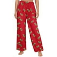 thumbnail image 4 of qelini Christmas Light Pajama Pants Elastic Waist Pants Cute Printed Loungewear Pants Warm PJs Bottoms with Pockets, 4 of 6