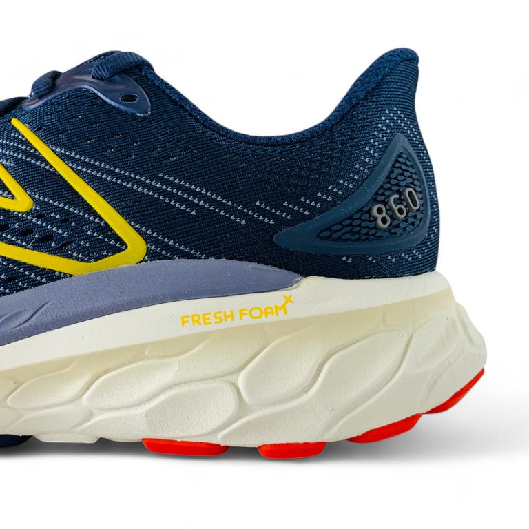 New Balance Fresh Foam X 860 V13 Men\'s Size 12 Blue White Yellow Running Shoes New Balance Men main image 3