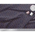 thumbnail image 3 of Soimoi Polyester Crepe Fabric French Horn Musical Instrument Print Fabric by The Yard 52 Inch Wide, 3 of 3