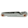 thumbnail image 3 of 55/60 Degree Metric Inch Thread Plug Gauge Pitch Gauge Measuring Lathe Tool 55 ° English, 3 of 8