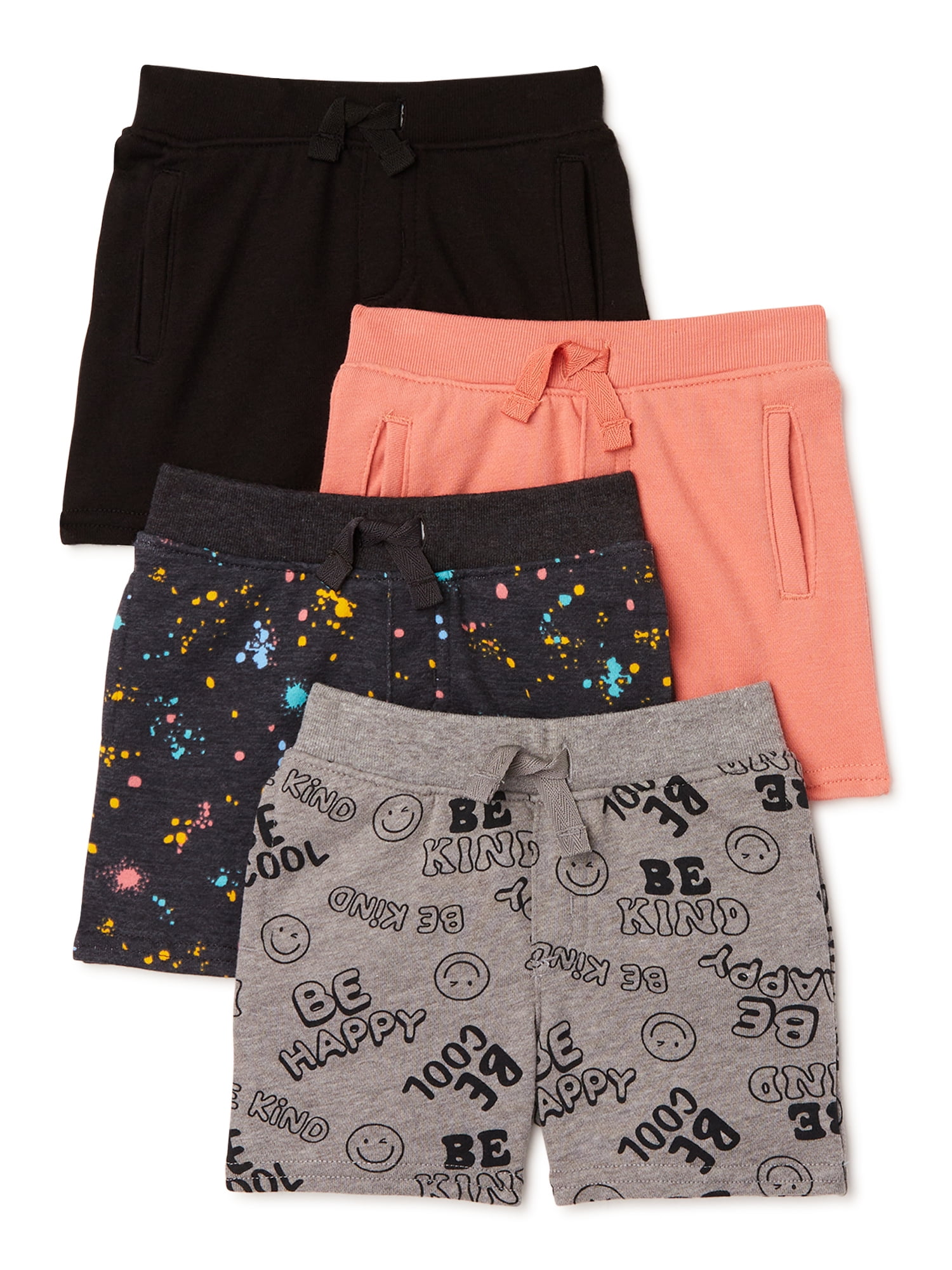 Buy Garanimals Baby Boy French Terry Shorts Multipack, 4Pack, Sizes 0