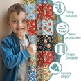 thumbnail image 3 of Pioneer Flower Floral Print Pattern Teens Curtains,Teens Insulated Curtains Set Of 2,Bedroom Essentials,Toddler Room Decor 42"x63", 3 of 5
