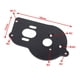 thumbnail image 4 of Piezas de aleación de negro aptas para -T2.0 2WD 1/18 Rock Crawler Vehículo Montaje de bricoje Accesorios montaje del motor Baoblaze soporte de coche rc, 4 of 7