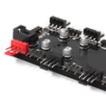 thumbnail image 4 of 12V 4Pin/5V 3PIN LED Light Strip ControllerPower Supply ARGB/RGB PWM Fan Hub Addressable RGB Lighting PCB Splitter Motherboard Sync Case Fan Hub Adapter with Cable, 4 of 7