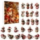 thumbnail image 1 of Herunwer Christmas Dachshund Advent Calendar 2025, 24 Days Holiday Countdown Calendar Box Tree Ornaments Charm, 2D Acrylic Dachshund Pendant, 1 of 5