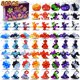 thumbnail image 1 of Halloween Party Favors ZEAYOU, 80 unidades, con llavero Mini Pop para niños, 1 of 7