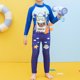 thumbnail image 4 of Odeerbi 3-11 Años Trajes de Baño de Manga Larga Con Lycra Para Niños Con Gorro de Baño Traje de Baño de Una Pieza Para Entrenamiento Atlético, 4 of 7