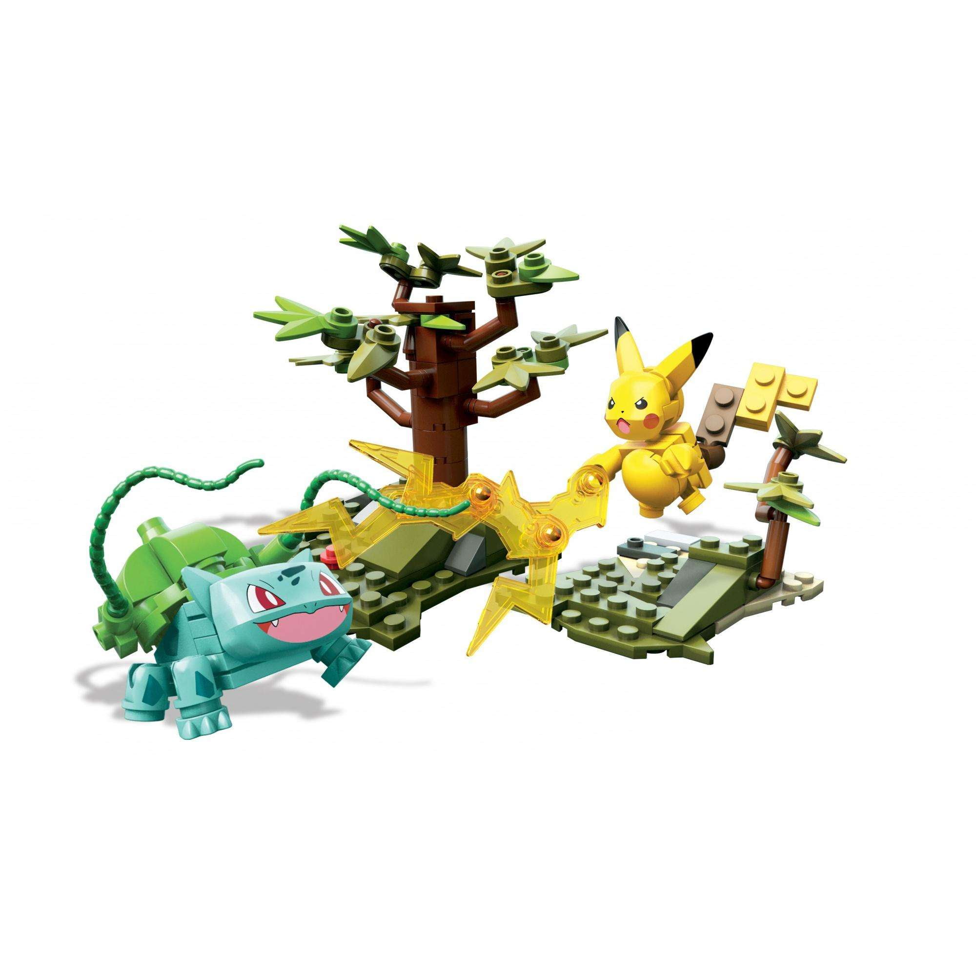 Mega Pokemon Construx 124 Piece Building Set | Pikachu vs Sobble