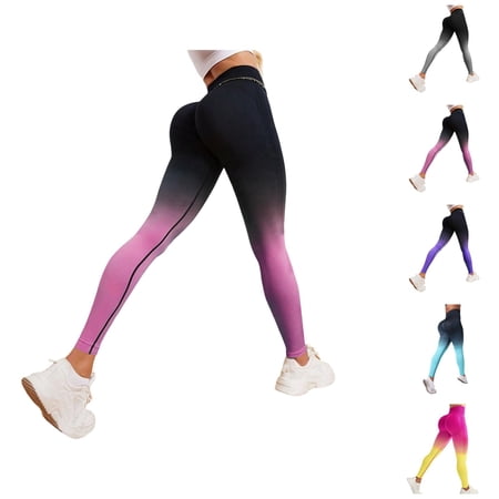 Seamless Yoga Pants High Waisted Running Fitness Tights Quick Drying Sports Leggings for Performance Workout and Gym