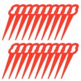 thumbnail image 2 of DPTALR 20PCS Lawn-Mower Plastic Blades, Mower Cutter Blade Plastic Machine Trimming Blades Replacement Plastic Blades Accessories Trimmer-Grass Mowing Nylon Blades, 2 of 8