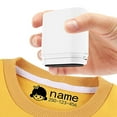 thumbnail image 2 of Fdelink Clothing Name Stamp, Name Stamp, Children'S Clothing Personalized Stamp, Clothing Fabric Printing B,1Pc Name Seal, 2 of 3