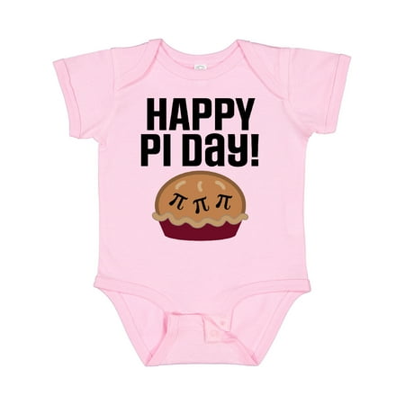 

Inktastic Happy Pi Day Math Holiday Gift Baby Boy or Baby Girl Bodysuit