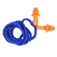 thumbnail image 1 of 10pcs Silicone Reusable Cord Anti-noise Sleep  Earplug, 1 of 7