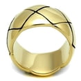 thumbnail image 3 of Gold Womens Ring Anillo Para Mujer 316L Stainless Steel Ring 316L Stainless Steel Ring with No Stone Abruzzi, 3 of 4