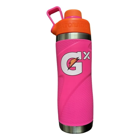 Gatorade Gx Stainless Steel Bottle, 32Oz - Pink