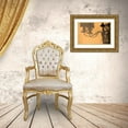 thumbnail image 3 of Kaveney, Wendy 14x11 Gold Ornate Wood Framed with Double Matting Museum Art Print Titled - Italy, Venice Lamp and shadows on a yellow wall, 3 of 4