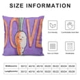 thumbnail image 5 of YINGXI Decorative Throw Pillowcases for Home Sofa Decoration () G468-18 24x24in, 5 of 5