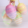 thumbnail image 5 of Huevos de Pascua en forma de conejito, 4 x 6 cm, huevos decorativos de Pascua, regalos de Pascua para niños, 5 of 5
