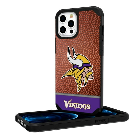 Minnesota Vikings iPhone Rugged Wordmark Design Case
