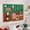 Emerald Green + Latte Brown, variant on Mifurn 11.8''*15.75'' Felt Bulletin Board, 2 Colors, 6 Pack