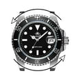 thumbnail image 4 of ADDIESDIVE Quartz Divers Watch for Men Diver 200 M Black Dial Luminous Stainless Steel Strap, 4 of 4