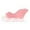Pink, variant on GERsome Christmas Sleigh Figurine Xmas Decor Miniature Sleigh Ornaments Plastic Sleighs for Holiday Christmas Tree Tabletop Decorations