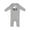 AC-Heather Grey, variant on Nonna and Papa Grandchild Lamb Baby Romper Coveralls