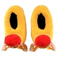 thumbnail image 3 of Odd Sox, Hulk Hogan, Fun Indoor Novelty Slippers, Big Fuzzy Cozy, Medium, 3 of 6