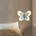 thumbnail image 2 of Lámpara de pared de luz cálida, minimalista y moderna, ideal como luz nocturna para el hogar o el dormitorio. Blanco azul, 2 of 9