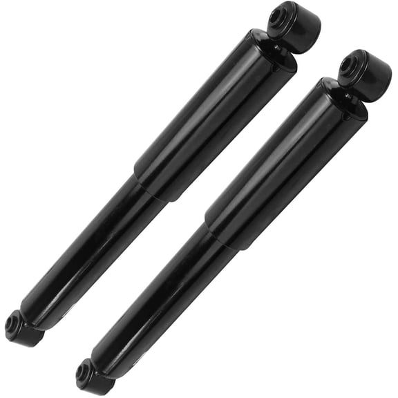 Detroit Axle - FWD Rear Shock Absorbers for Chrysler Town & Country Plymouth Grand Voyager Dodge Grand Caravan Mini Ram, 2 Complete Shock Absorbers Assembly Replacement