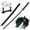 41 inches_LED_KT, variant on 41 inches Plastic Sword Tomioka Giyuu with White Belt and Holder Stand
