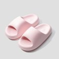 thumbnail image 1 of 2024 Women Slippers Summer Cute EVA Platform Thick Sole Slides Couples Solid Color Comfortable Non-slip Home Slippers, 1 of 6