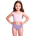 thumbnail image 5 of XinghaiYIDE Girls UPF 50+ Two-Piece Rash Guard Swimsuit,Kids Swim Shorts,Sun Protection Sport Bathing Suit for Toddlers & Kids,Sizes 90-140 A-Purple1, 5 of 9