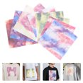 thumbnail image 4 of 9pcs Starry Universal Infusible Transfer Ink Sheets Sublimation Film Watercolor Transfer Paper, 4 of 8