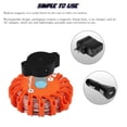 thumbnail image 4 of Red Magnética Led Flare Emergency Road Beacon Recargable Luz De Seguridad Para Automóvil Con 9 Modos Intermitente Linterna Estroboscópica Sos Para Marine Boat Rescue Camping Senderismo Cateissary HA025489-01, 4 of 5